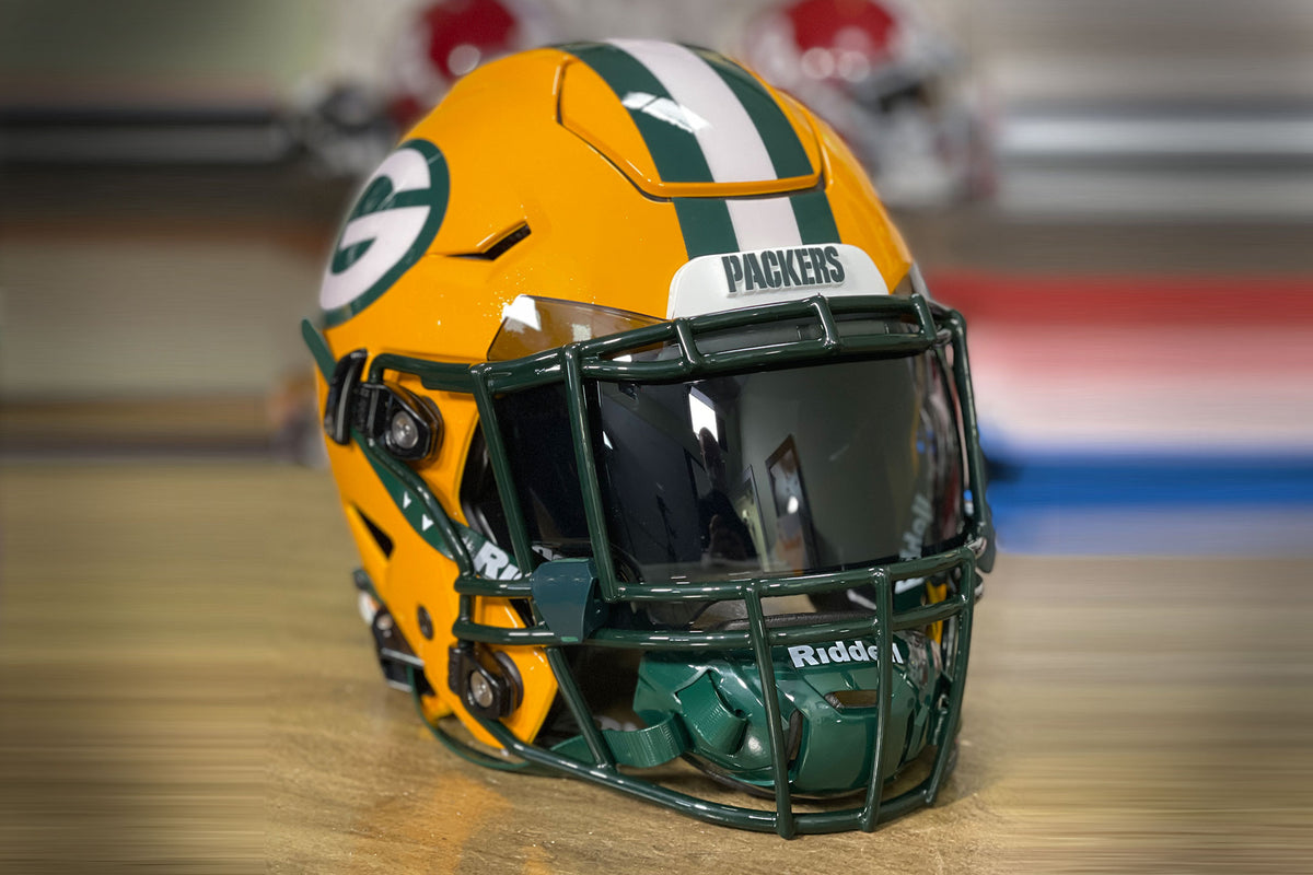 Green Bay Packers Riddell SpeedFlex Helmet – Green Gridiron, Inc.