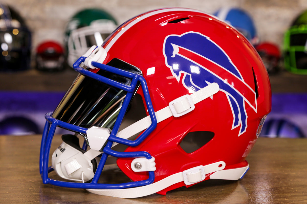 Buffalo Bills Authentic Speed 1987 - 2001, Throwback Helmets, NFL, Collectibles, Open Catalogue