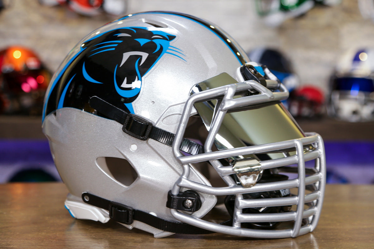 Carolina Panthers Riddell Speed Replica Helmet - Flash – Green Gridiron,  Inc.