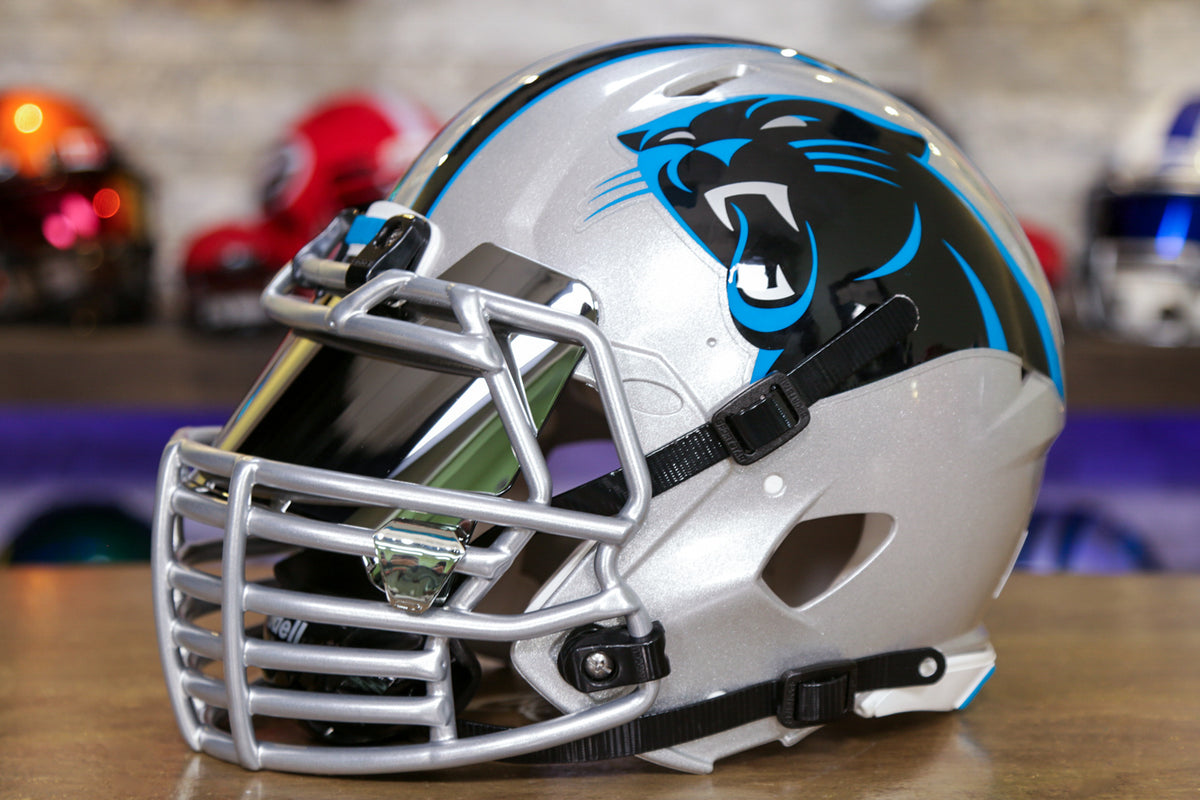 Carolina Panthers Riddell Speed Replica Helmet - GG Edition 00193 – Green  Gridiron, Inc.