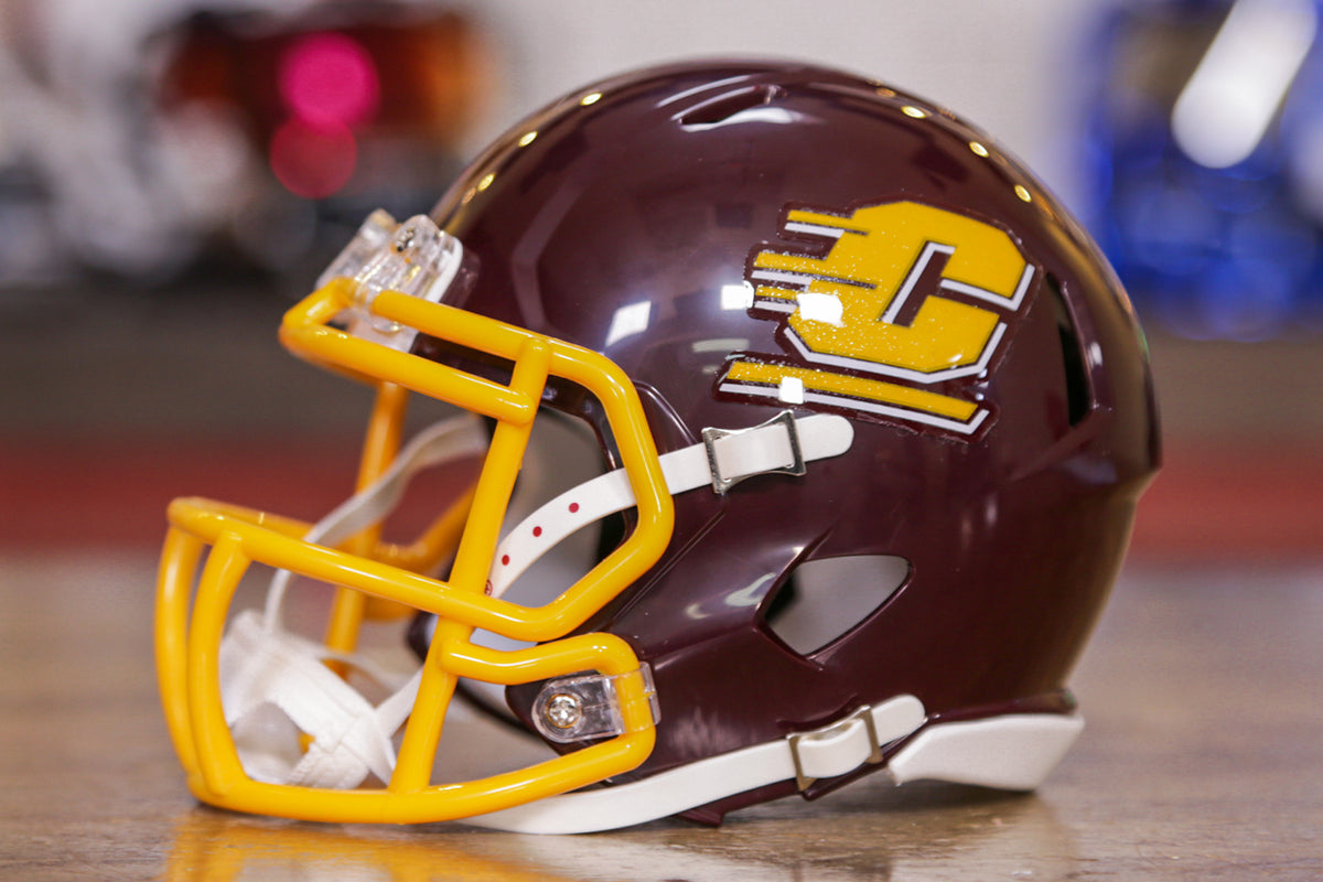 CENTRAL MICHIGAN CHIPPEWAS SPEED MINI HELMET RIDDELL NEW IN BOX