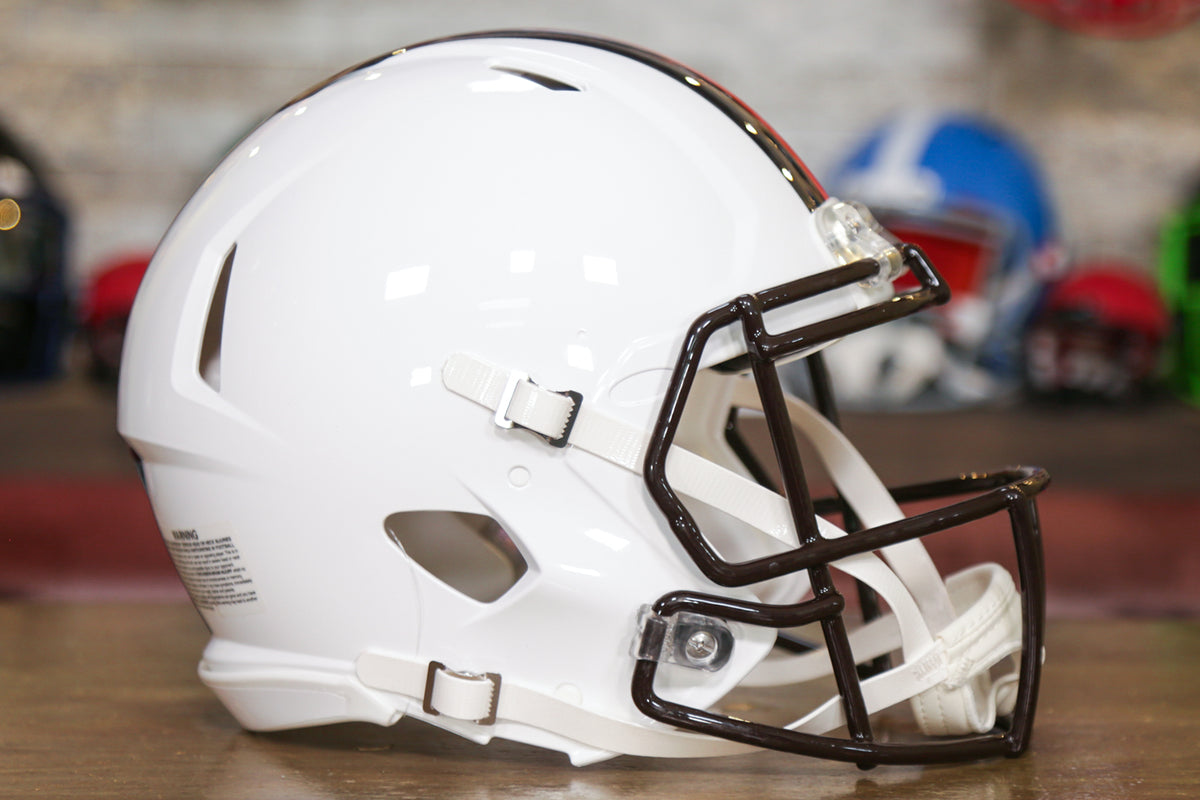 cleveland browns white facemask