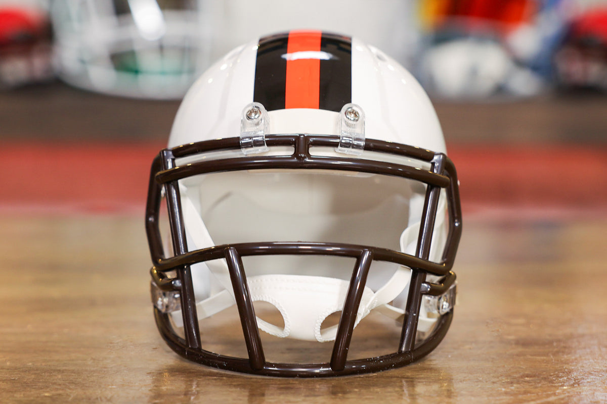 CLEVELAND BROWNS ALTERNATE LOGO CONCEPT RIDDELL REVOLUTION FOOTBALL HELMET(M)