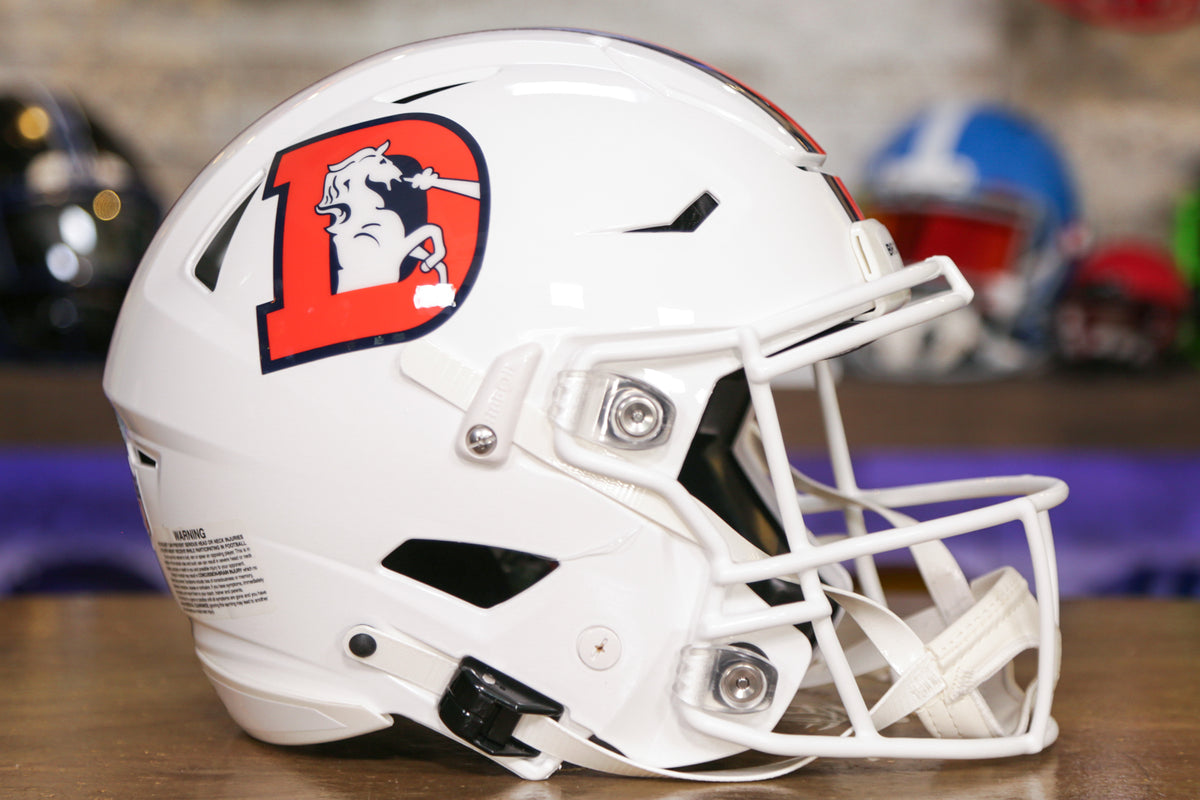 white broncos helmet｜TikTok Search