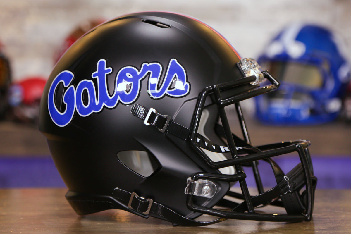 Florida Gators Riddell Speed Authentic Helmet - Satin Black