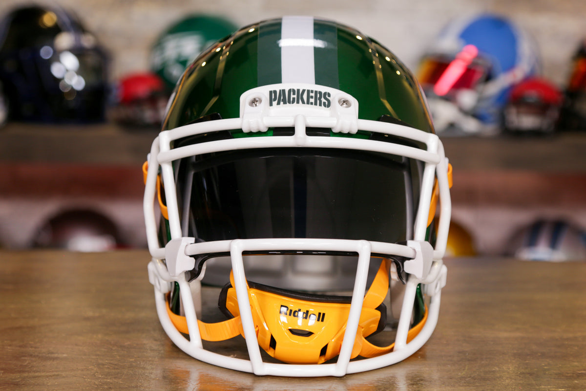 Green Bay Packers Riddell Speed Replica Helmet - GG Edition 00224