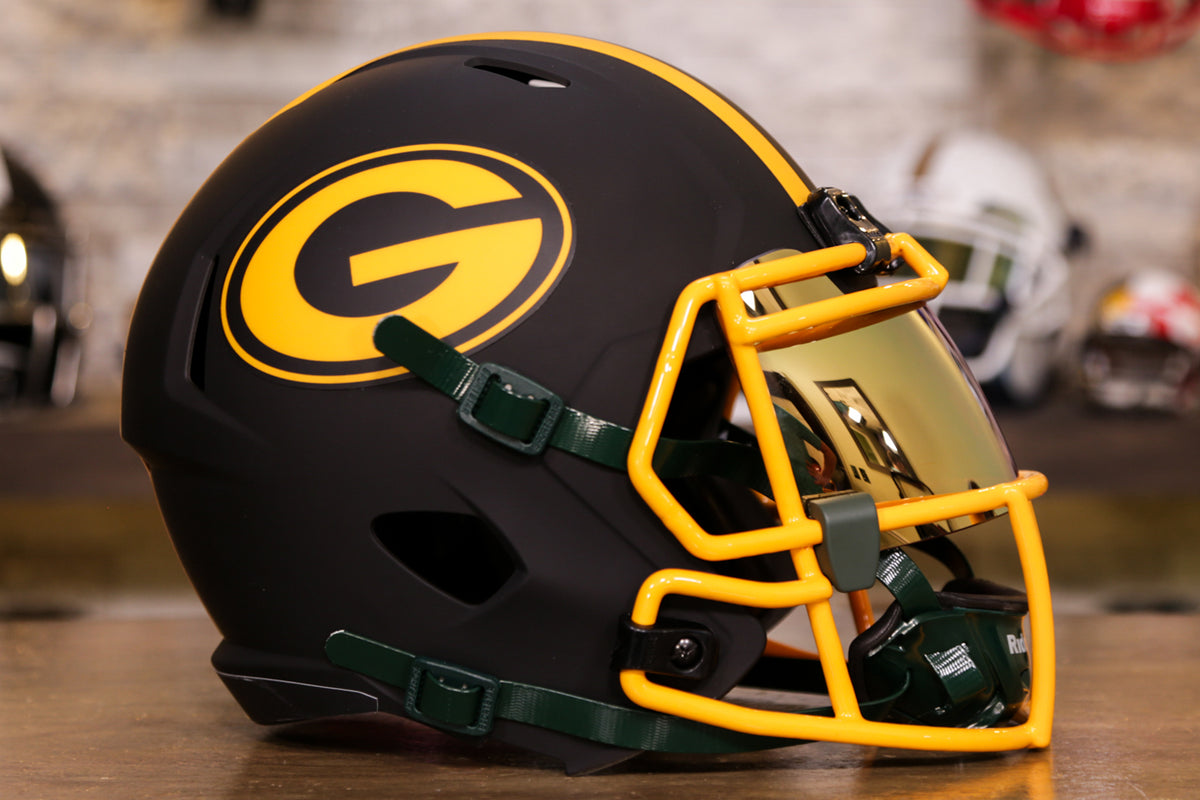 Green Bay Packers Riddell NFL Shield Speed Mini Replica Helmet at the  Packers Pro Shop