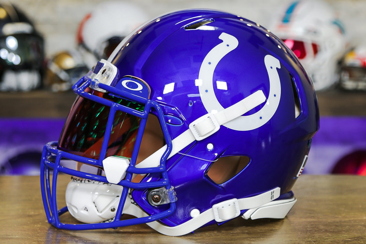 New York Giants Riddell Speed Authentic Helmet - Flash GG Edition in 2023