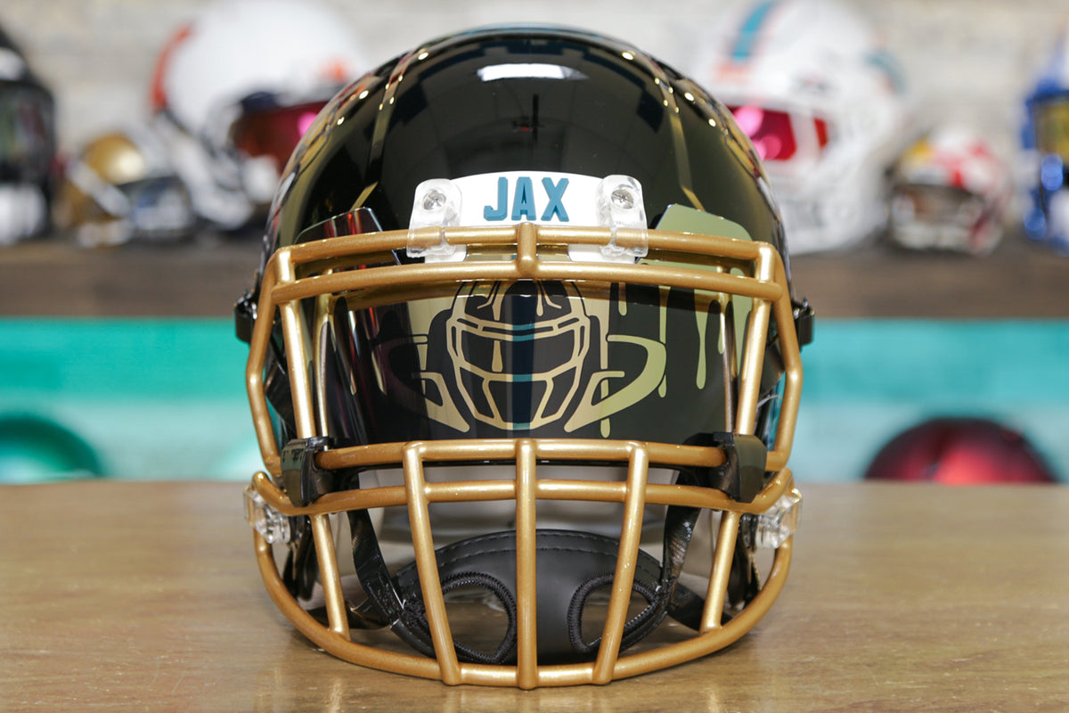 Jacksonville Jaguars Riddell Speed Authentic Helmet – Green Gridiron, Inc.