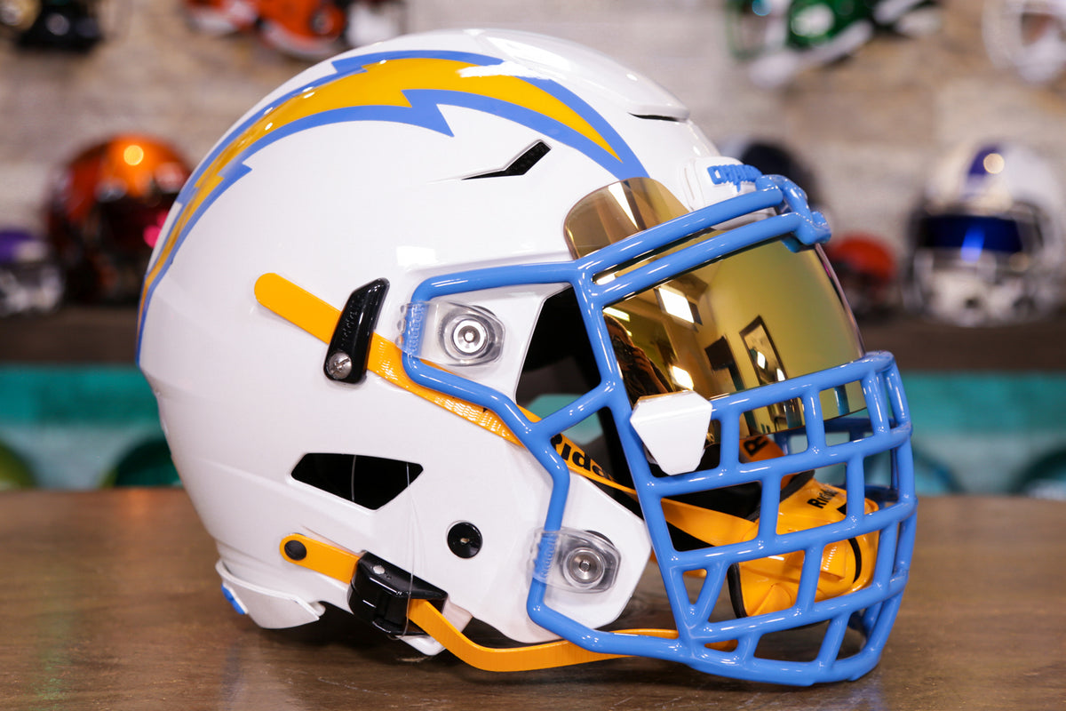 Los Angeles Chargers Riddell SpeedFlex Helmet - Color Rush Royal – Green  Gridiron, Inc.