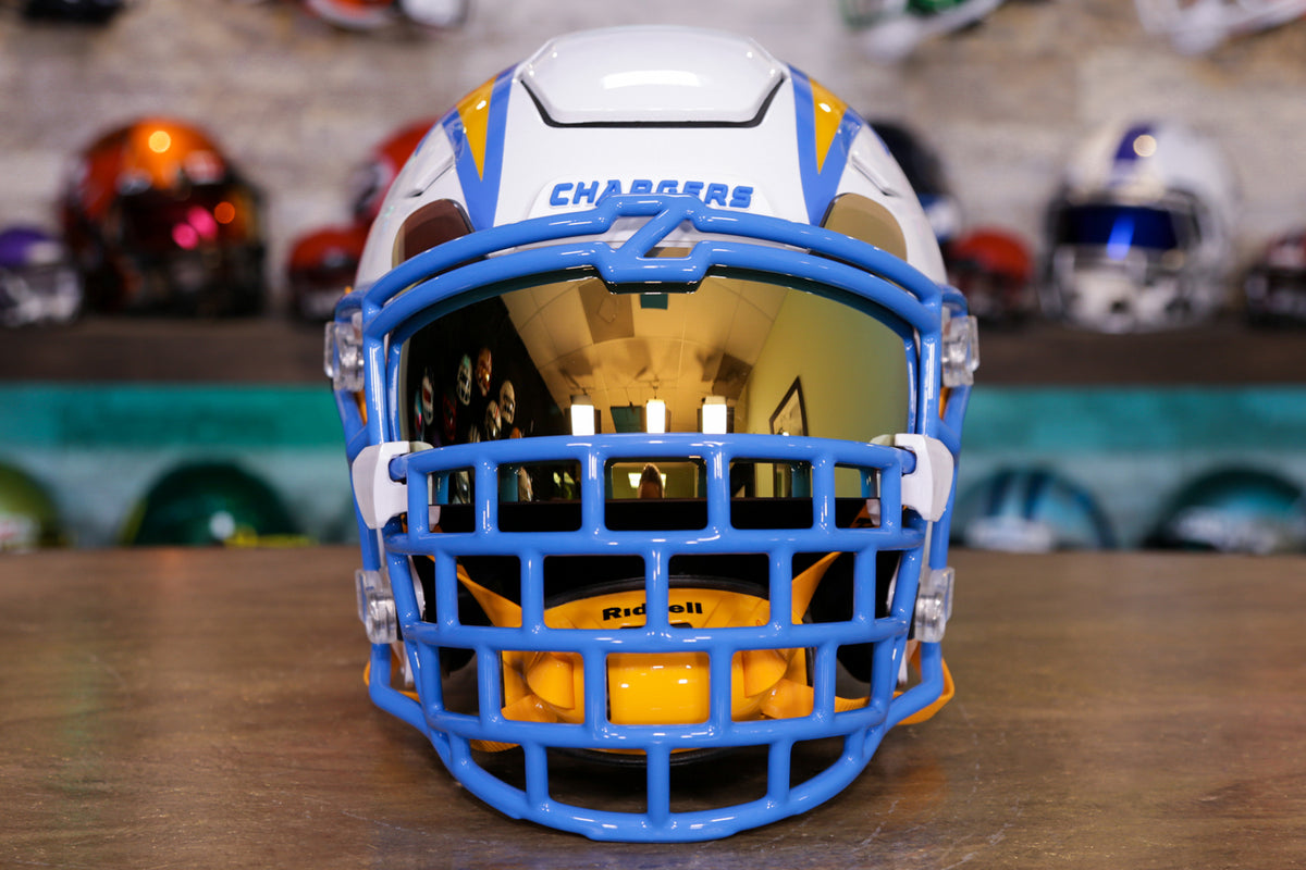 Los Angeles Chargers Riddell SpeedFlex Helmet - Color Rush Navy – Green  Gridiron, Inc.