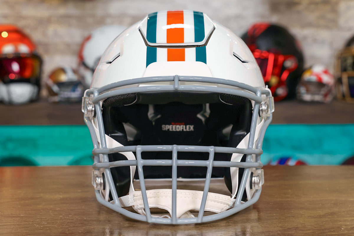 Miami Dolphins 1972 Riddell Throwback Authentic Football Helmet