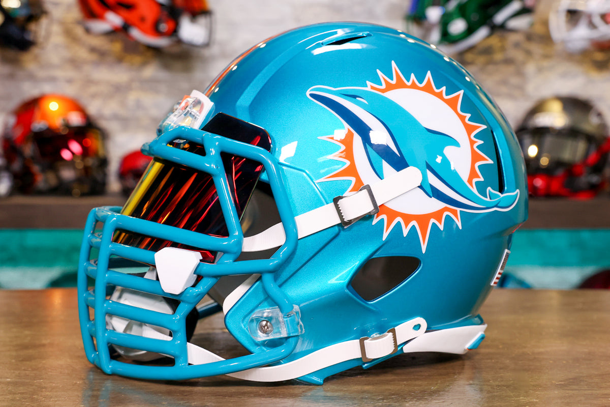 Miami Dolphins Riddell SpeedFlex Helmet - GG Edition 00149 – Green  Gridiron, Inc.