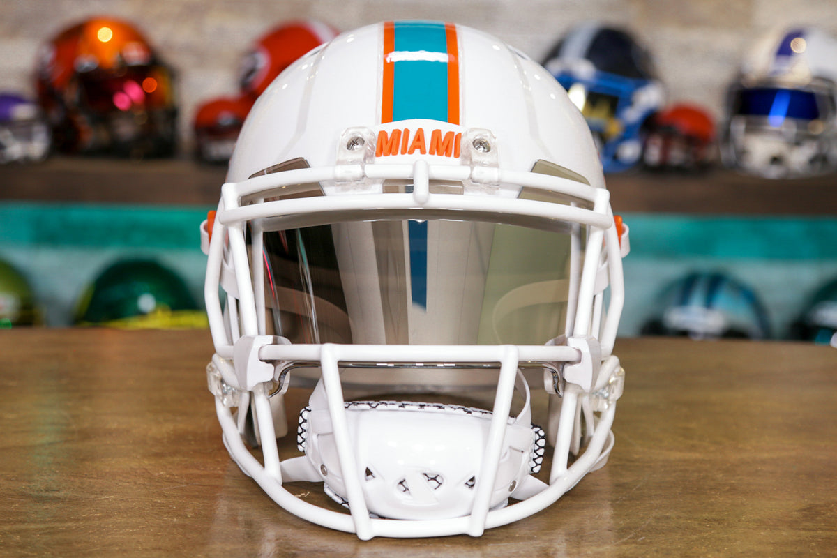 Miami Dolphins Riddell Speed Authentic Helmet - GG Edition – Green  Gridiron, Inc.