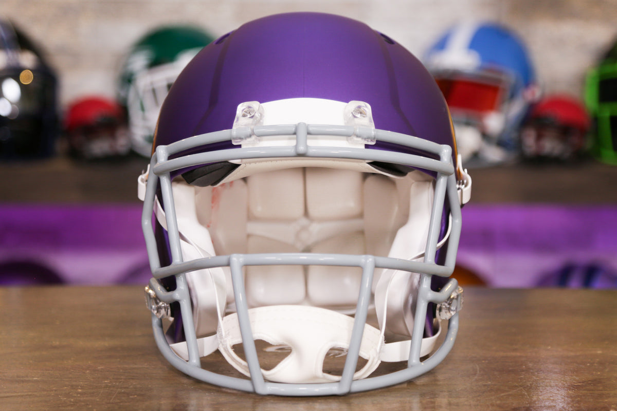 Minnesota Vikings Riddell Eclipse Alternate Revolution Speed Authentic  Football Helmet