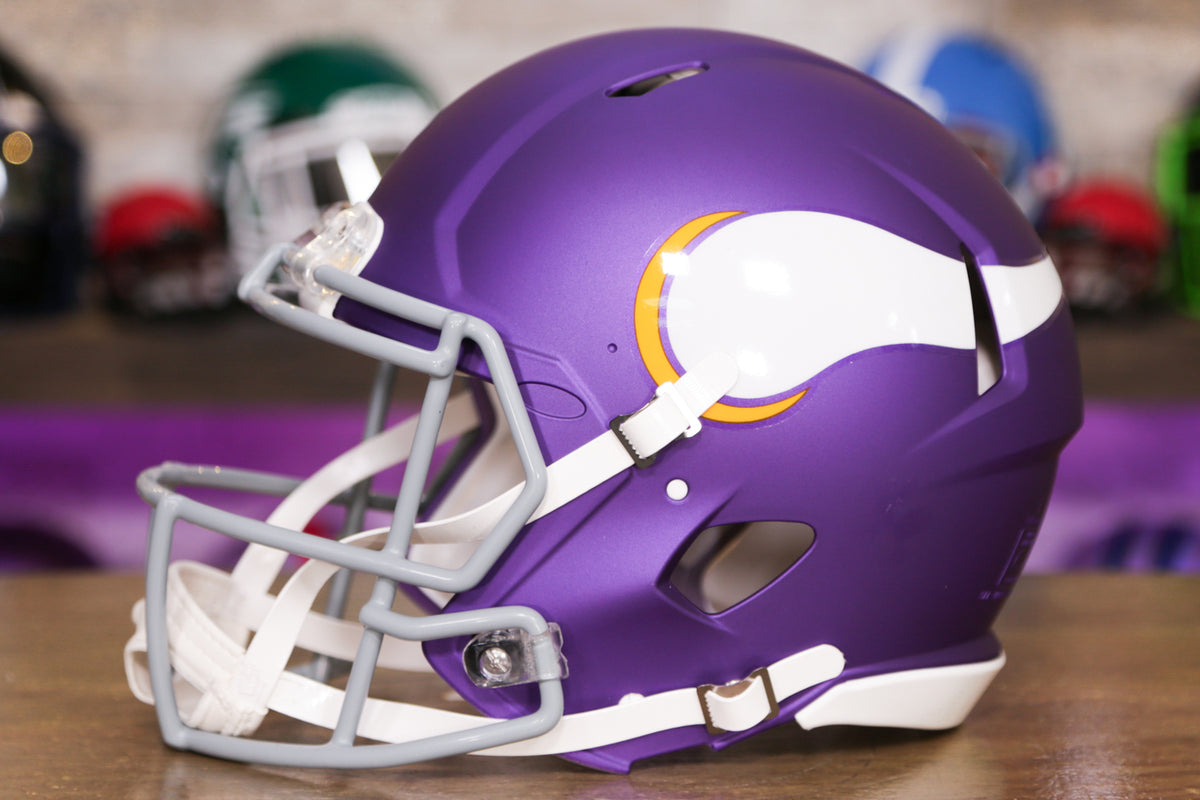 Minnesota Vikings Riddell Speed Authentic Helmet - Alternate