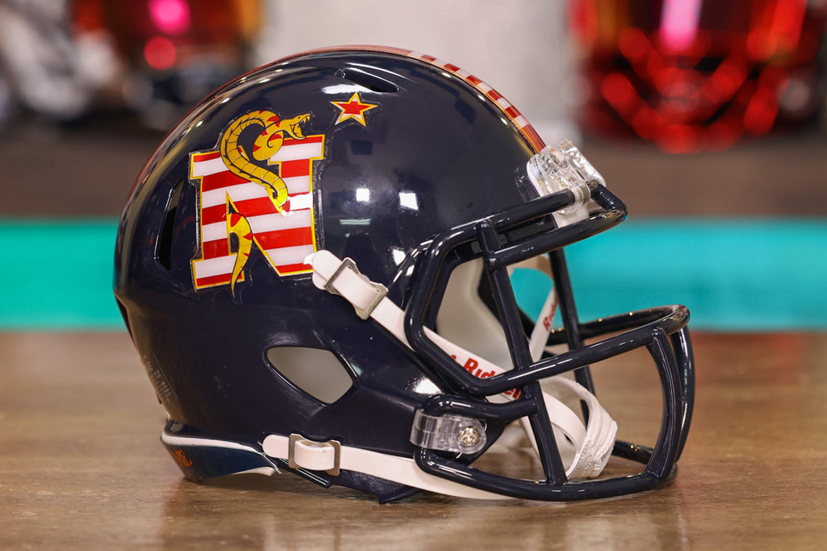 Navy Midshipmen Riddell Speed Mini Helmet - 'Don't tread on me' – Green  Gridiron, Inc.