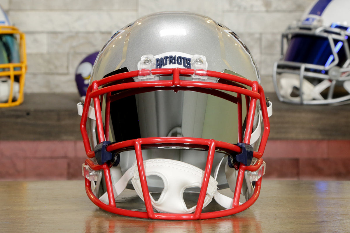 New England Patriots Riddell Speed Authentic Helmet – Green Gridiron, Inc.