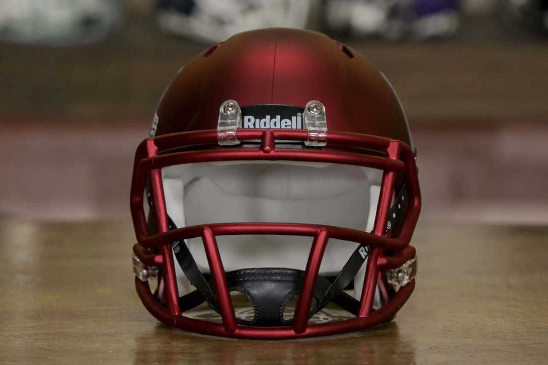 Riddell Washington Commanders Mini NFL Helmet - Maroon shops Anodized New