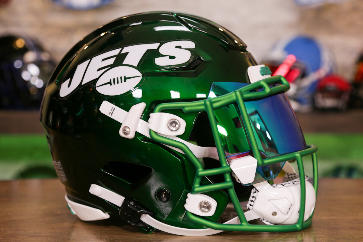 New York Jets Riddell SpeedFlex Helmet – Green Gridiron, Inc.