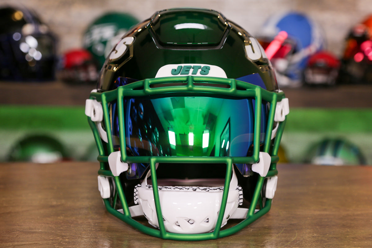 New York Jets Riddell SpeedFlex Helmet – Green Gridiron, Inc.