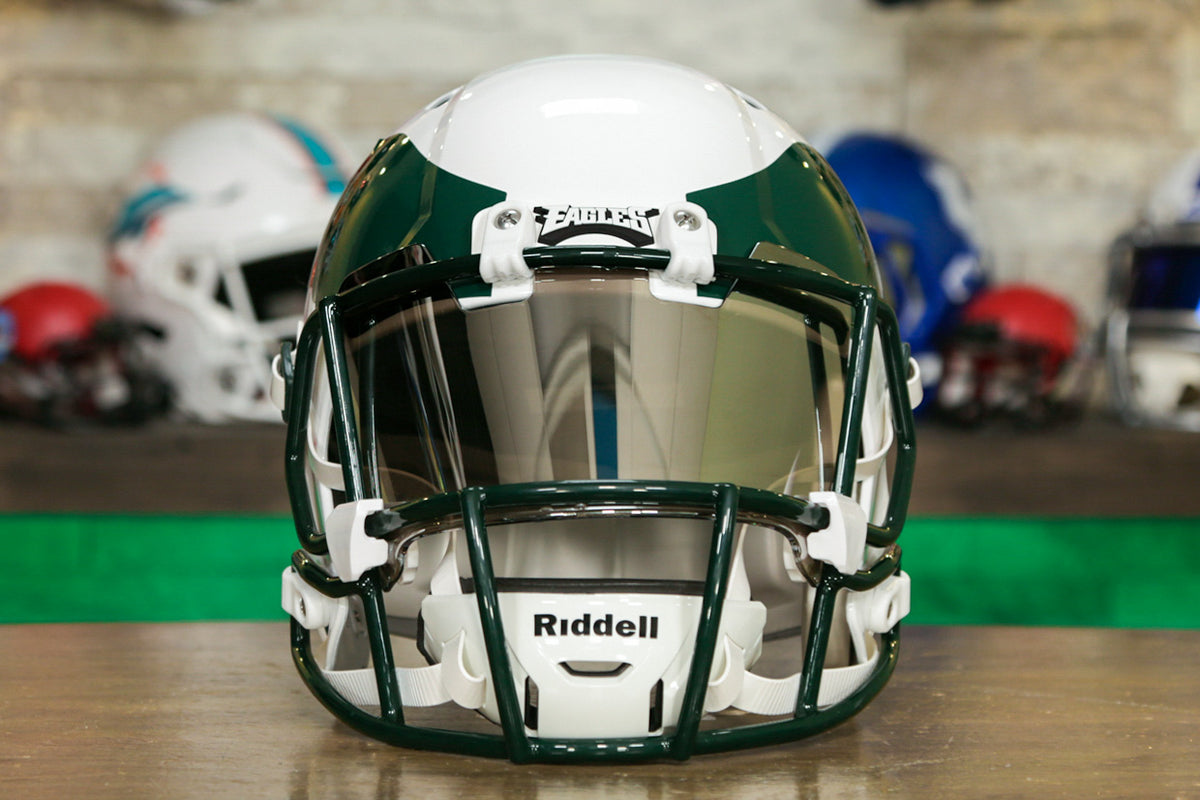 Philadelphia Eagles Riddell Speed Replica Helmet - 1969-1973 Throwback –  Green Gridiron, Inc.