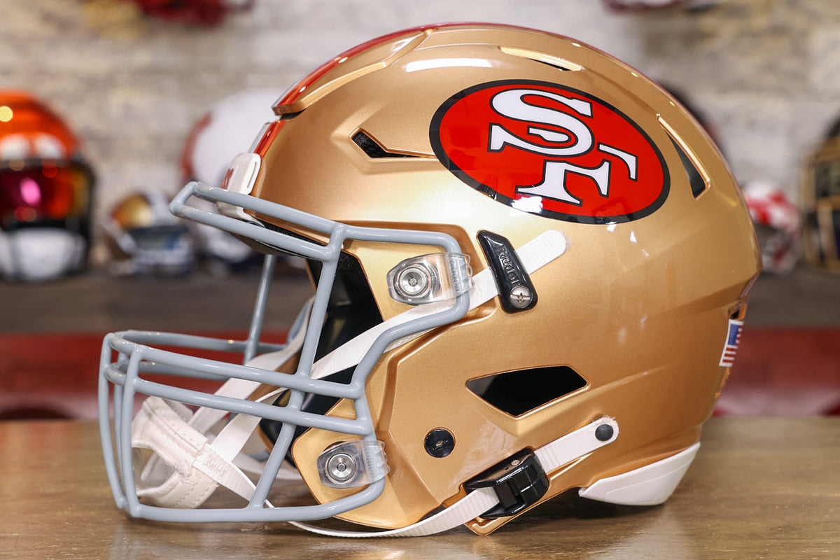 Riddell San Francisco 49ers Revolution Speed Football Helmet