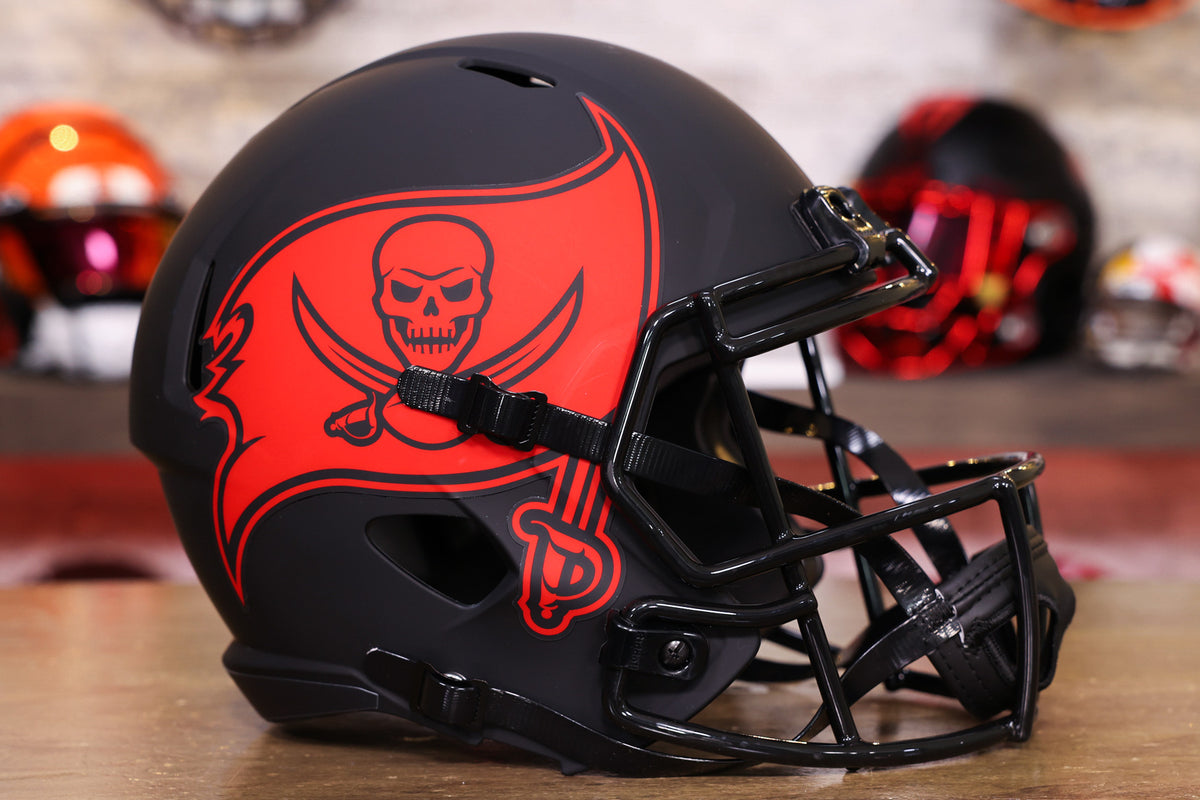 Tampa Bay Buccaneers Lunar Full Size Replica Football Helmet