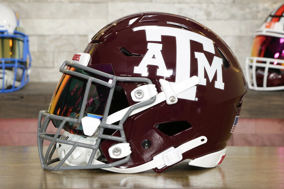 Texas A&M Aggies Riddell SpeedFlex Helmet - GG Edition – Green Gridiron ...