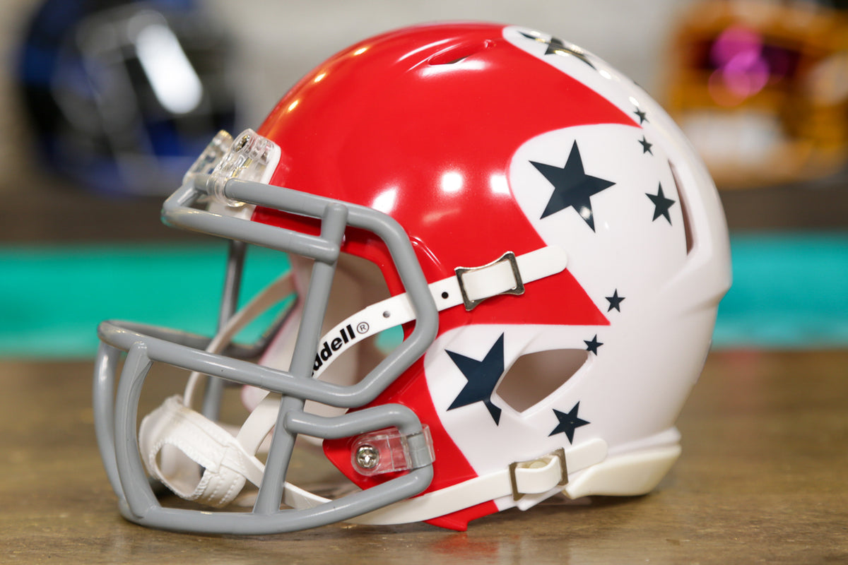 Air Force Falcons Red White and Blue Revolution Speed Mini Football Helmet