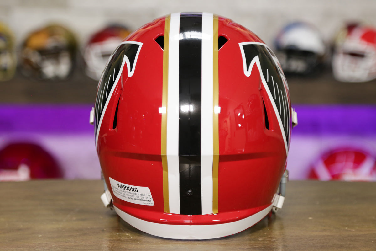 Atlanta Falcons Riddell Speed Replica Helmet - 1966-1969 Throwback – Green  Gridiron, Inc.