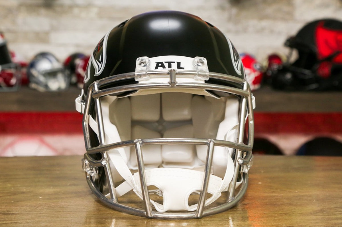 Atlanta Falcons Riddell Flat White Alternate Revolution Speed Authentic Football  Helmet