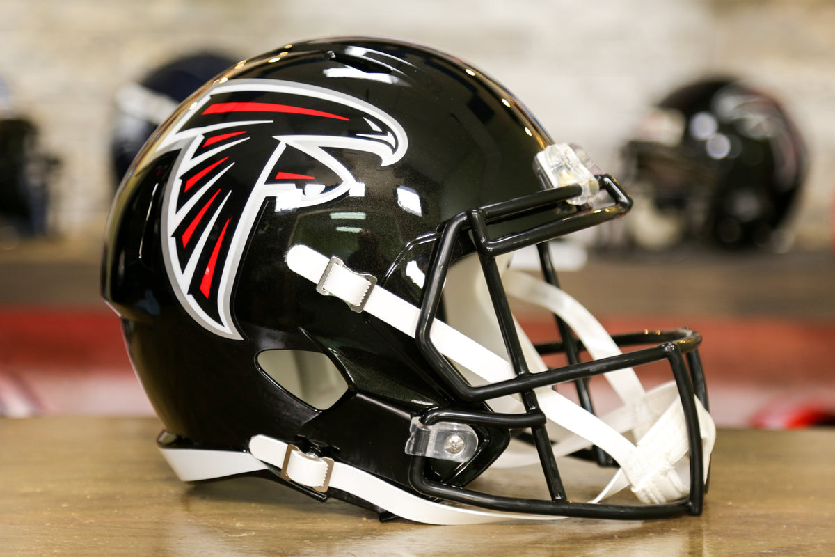 Atlanta Falcons Riddell Speed Replica Helmet - 2003-2019 Throwback – Green  Gridiron, Inc.