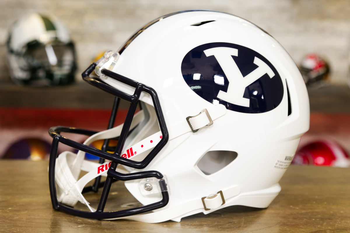 BYU Cougars Riddell Speed Replica Helmet – Green Gridiron, Inc.