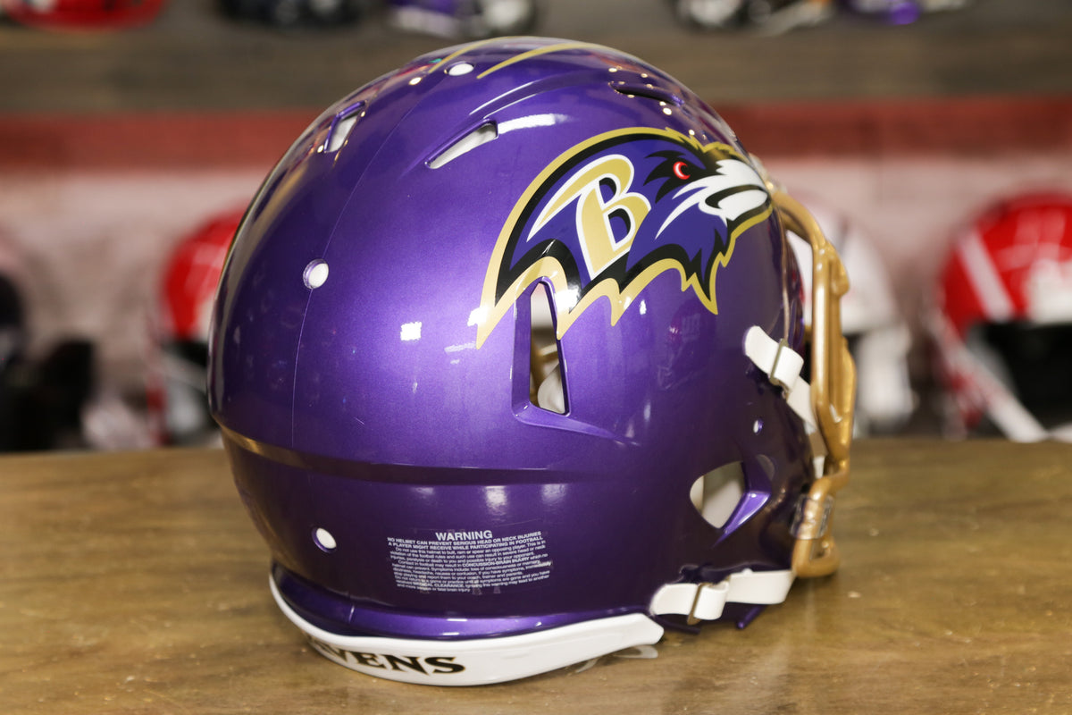 Baltimore Ravens Riddell Speed Authentic Helmet – Green Gridiron, Inc.