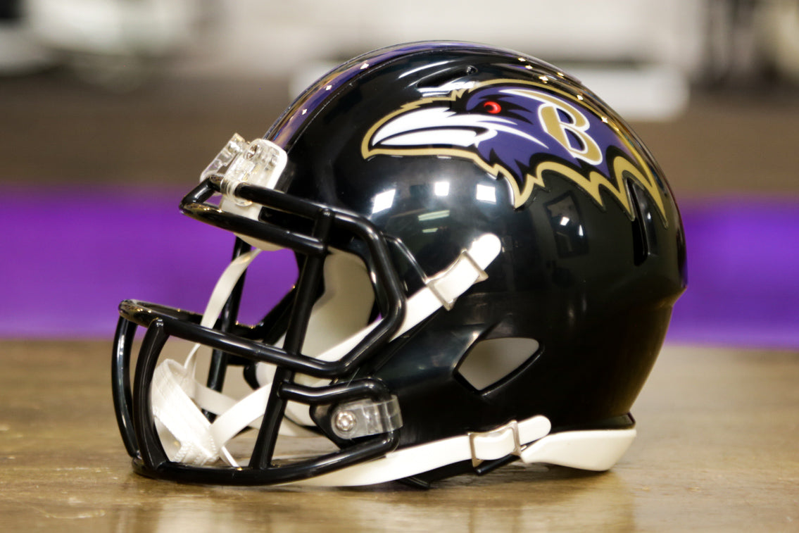 Baltimore Ravens NFL Salute to Service Riddell Speed Mini Helmet - CLARKtoys