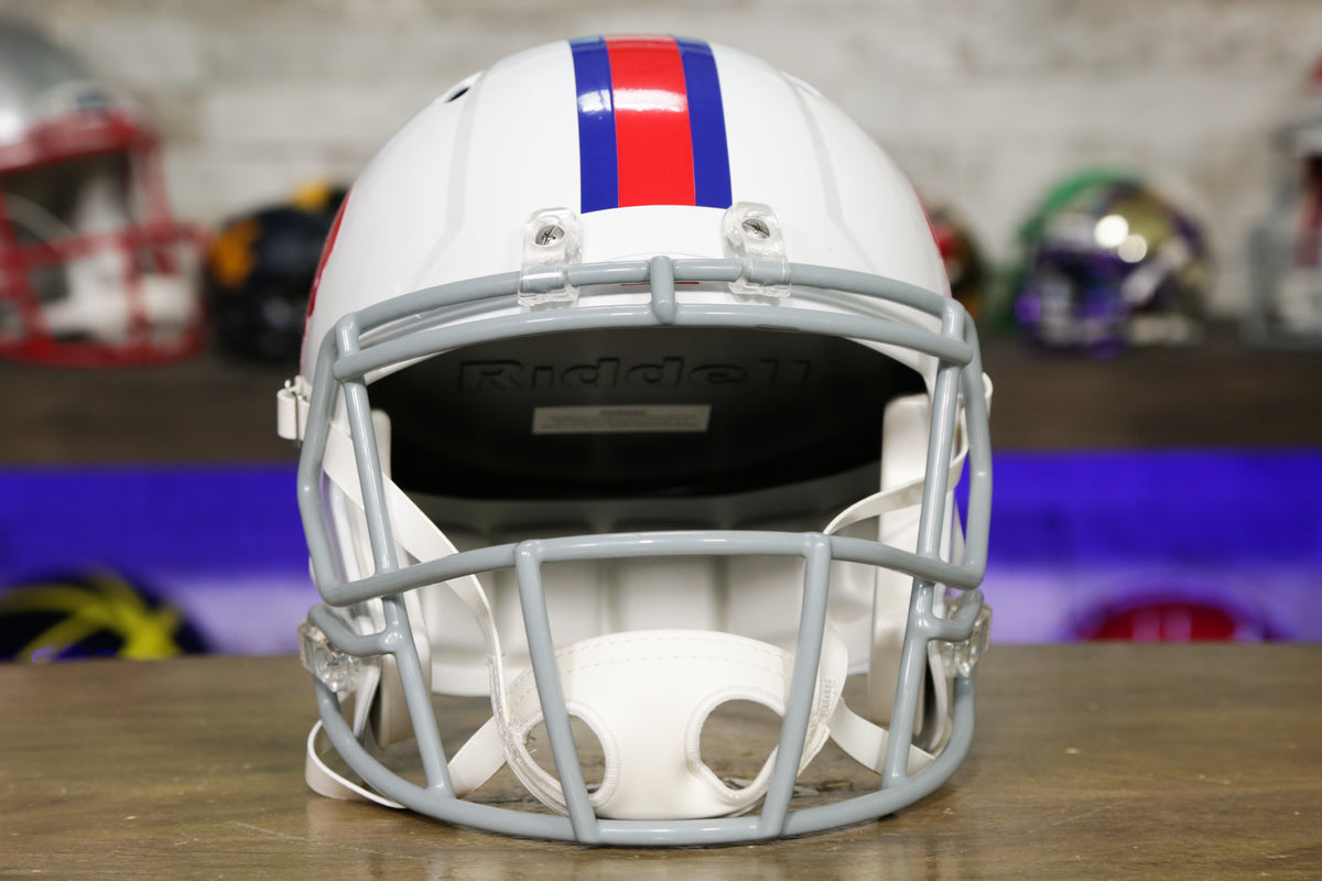 Buffalo Bills Riddell VSR4 Mini Throwback Helmet 1965-73