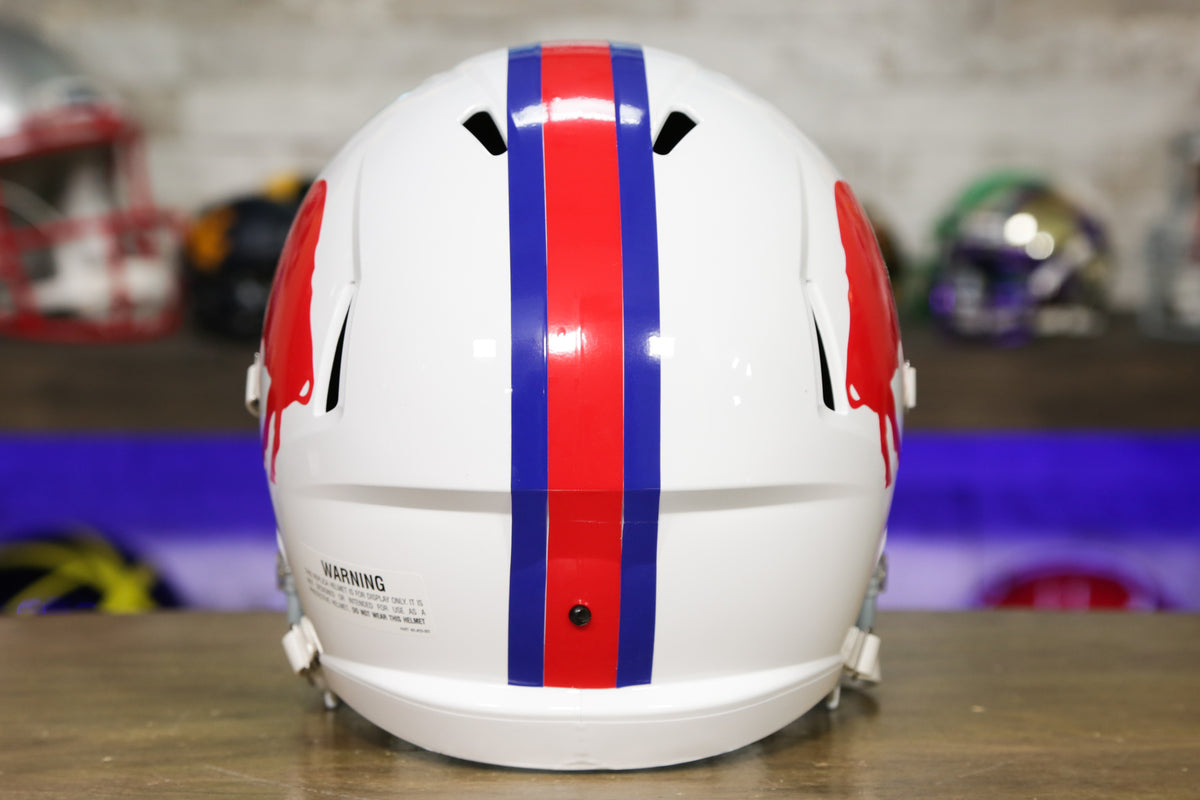 Buffalo Bills Riddell Speed Mini Helmet - 1965-1973 Throwback – Green  Gridiron, Inc.