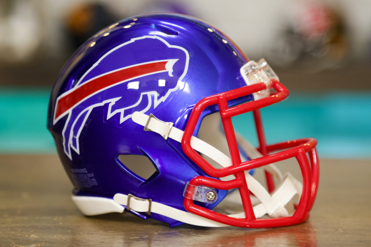 Buffalo Bills Riddell Speed Mini Helmet - Flash – Green Gridiron, Inc.