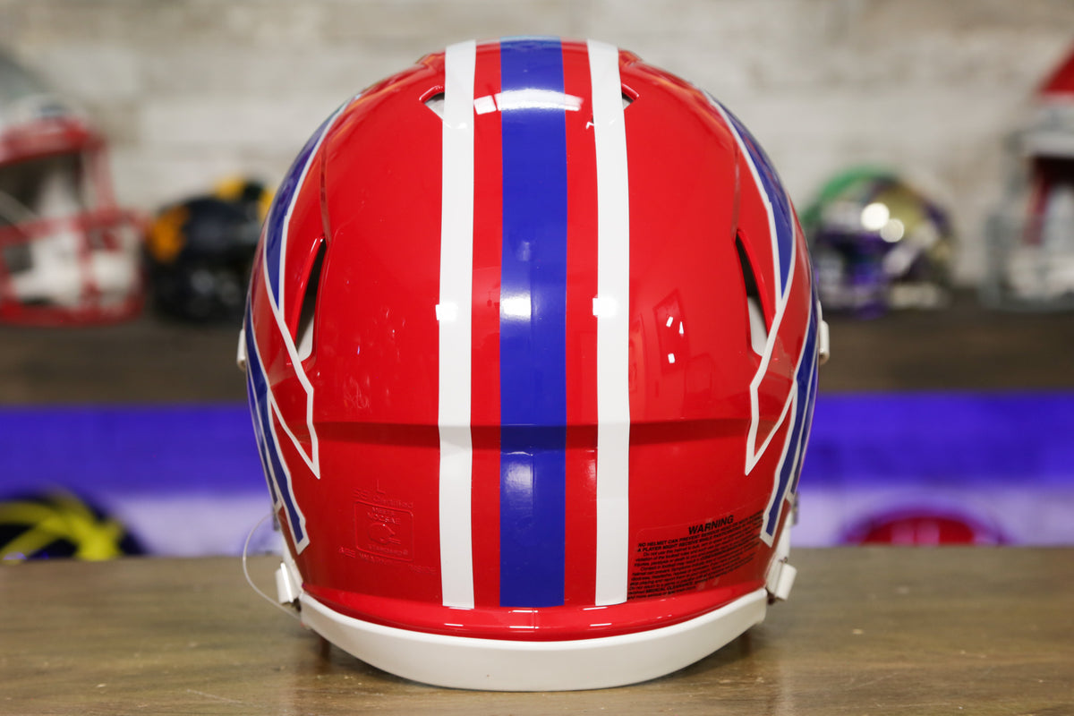 Buffalo Bills Riddell Speed Authentic Helmet - 1987-2001 Throwback