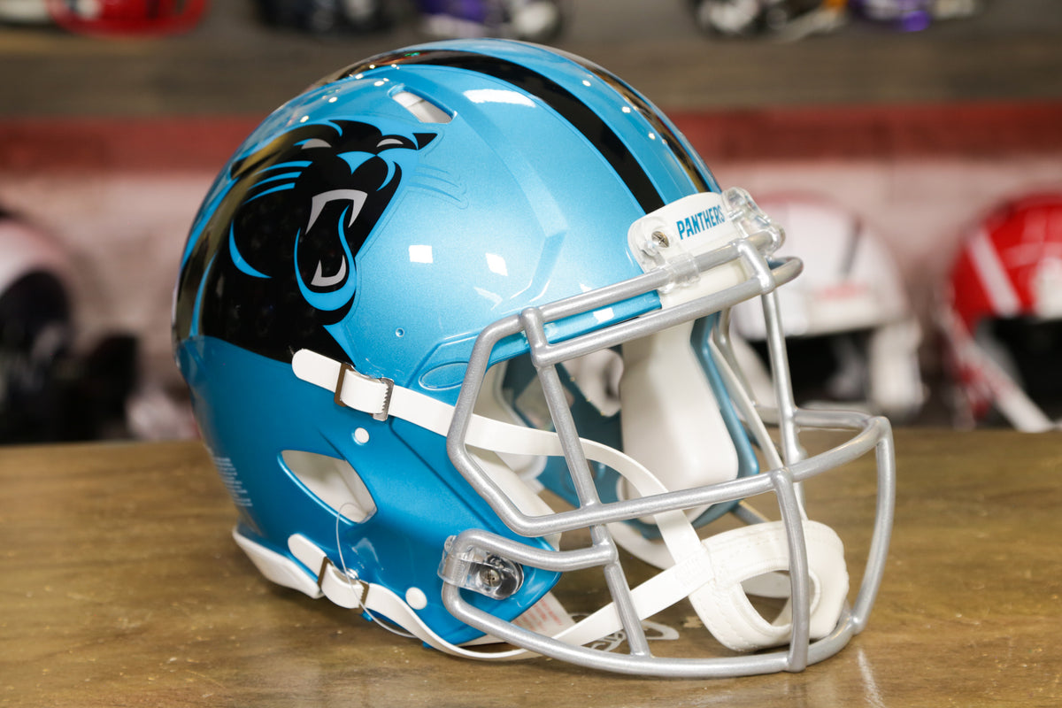 Carolina Panthers Riddell Speed Replica Helmet - Flash – Green Gridiron,  Inc.