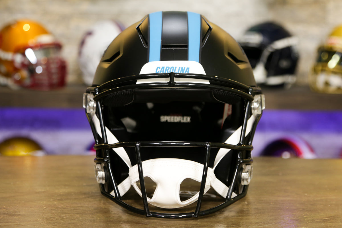 Carolina Panthers On Field Alternate Riddell SpeedFlex Full Size Authe