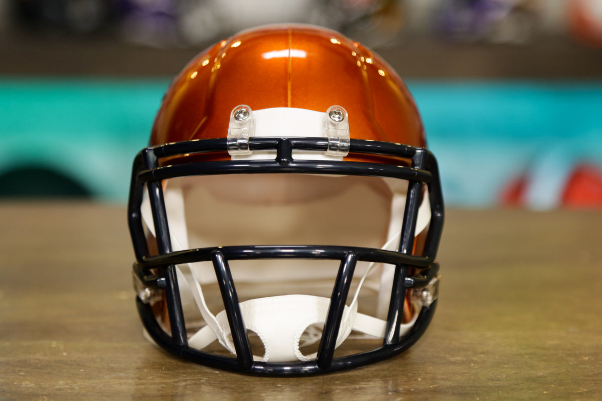 Chicago Bears Alternate ORANGE Riddell Speed Mini Helmet (PRE-ORDER Ships  Late November) - CLARKtoys