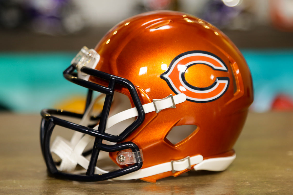 Chicago Bears Riddell Speed Mini Helmet - Eclipse – Green Gridiron, Inc.