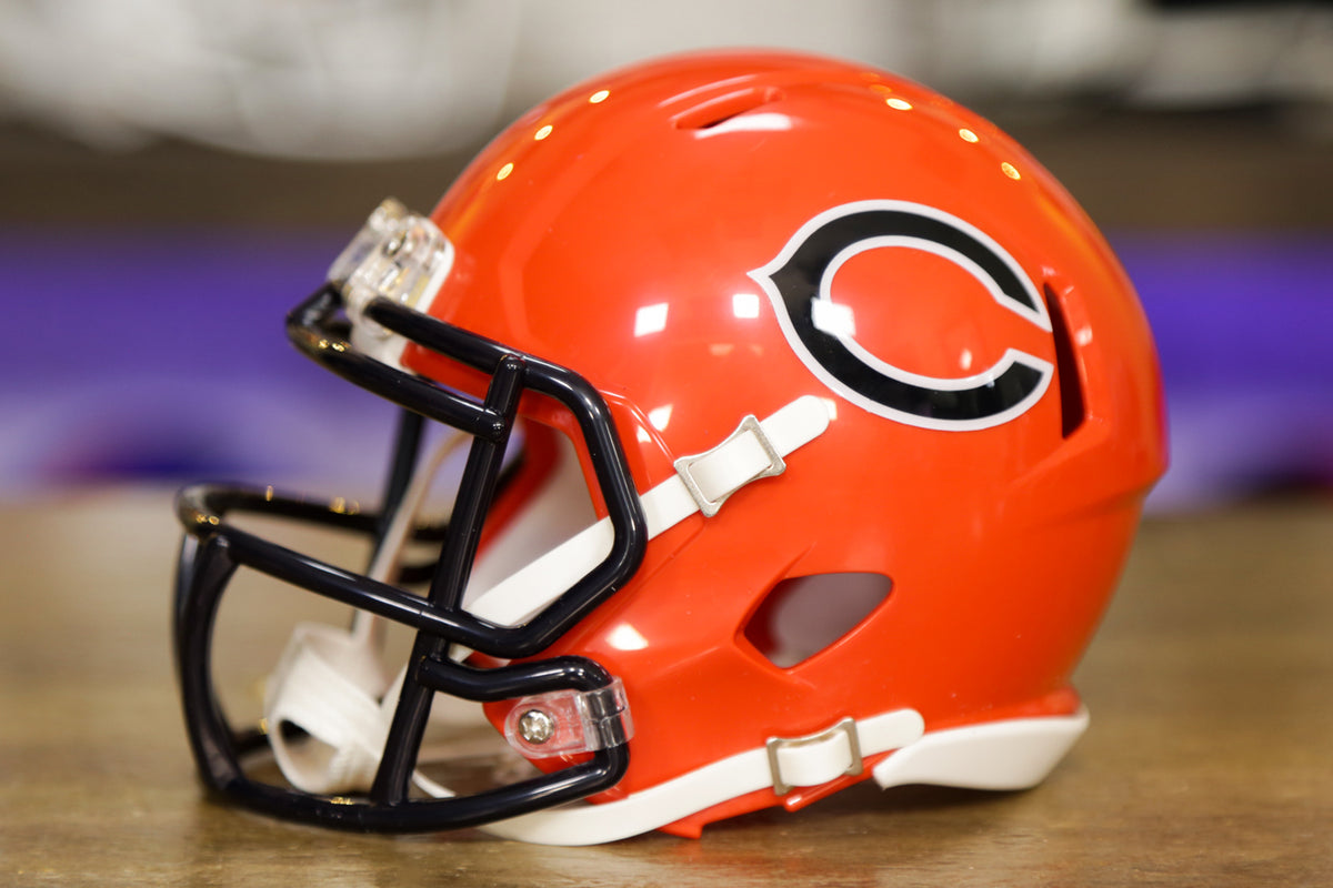 Chicago Bears Riddell Speed Mini Helmet - Flash – Green Gridiron, Inc.