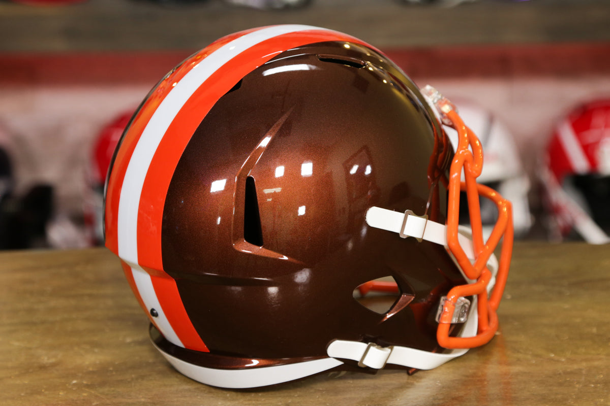 Cleveland Browns Riddell Speed Authentic Helmet Flash