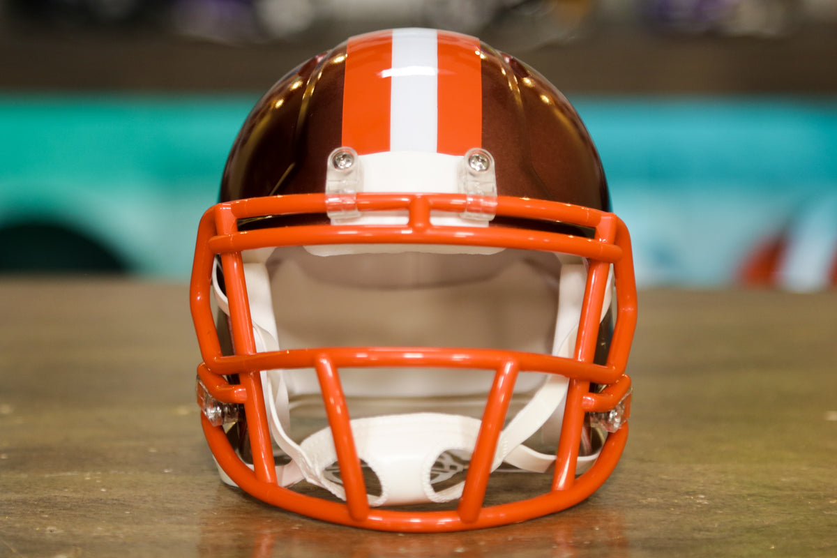 Cleveland Browns NFL Flash Alternative Riddell Speed Mini Helmet - CLARKtoys