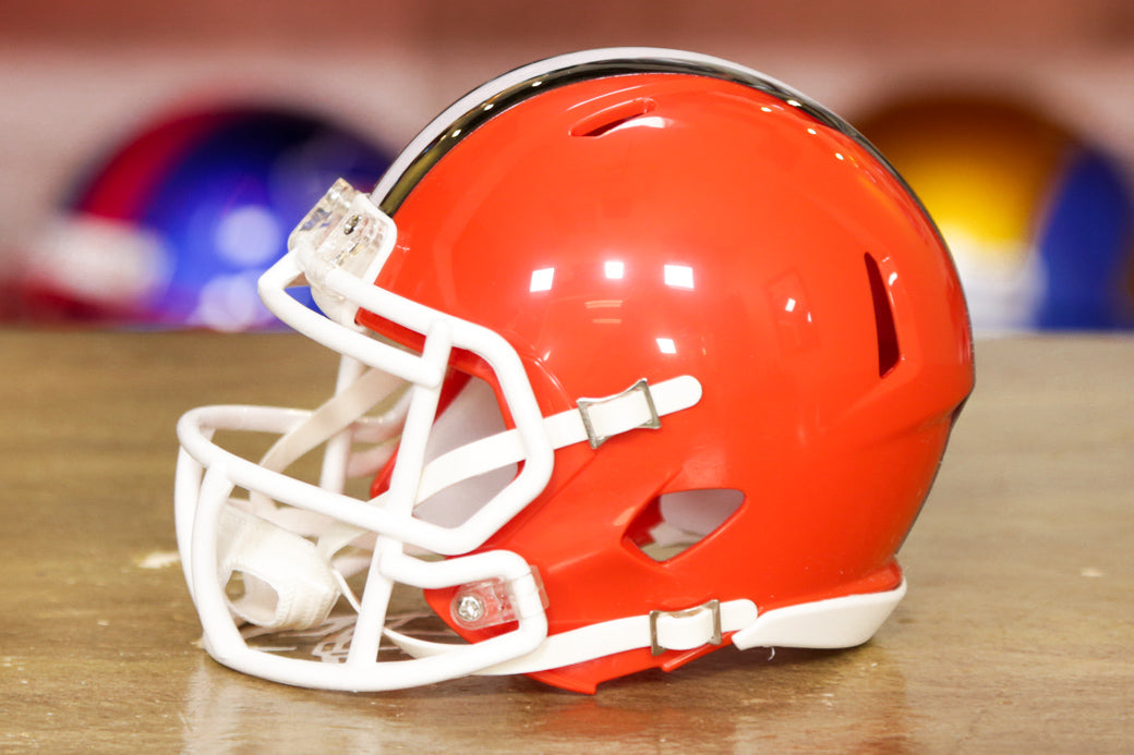 Cleveland Browns 1975-2005 Throwback Riddell Speed Mini Football