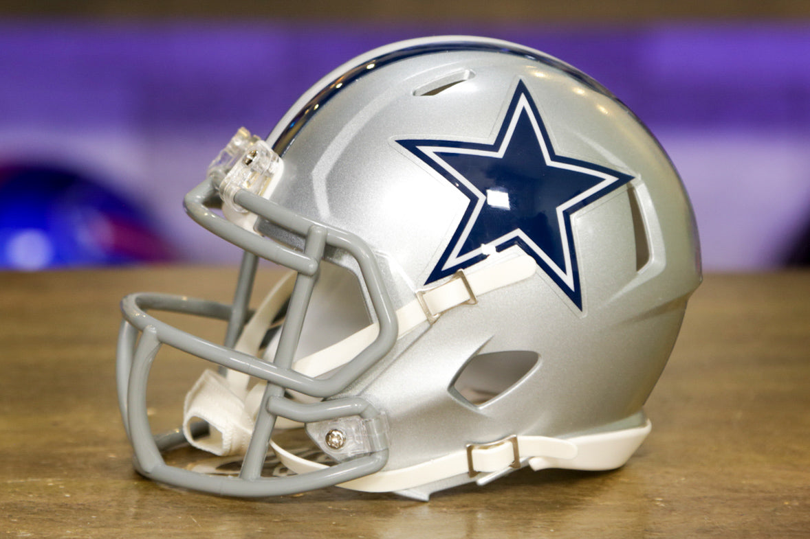 Riddell Dallas Cowboys Revolution Speed Mini Replica Helmet, OS