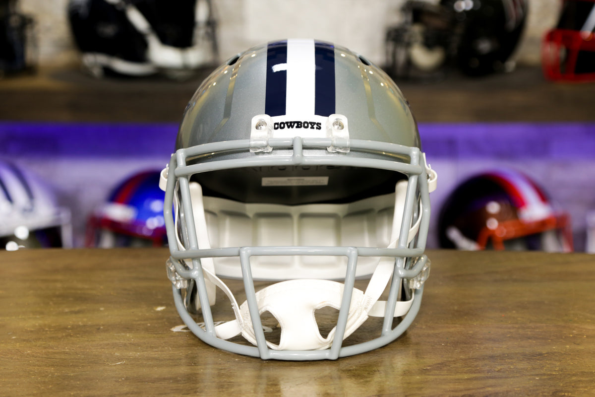 Riddell 9585562832 Dallas Cowboys Replica Full Size Speed Style Flash Alternate Helmet